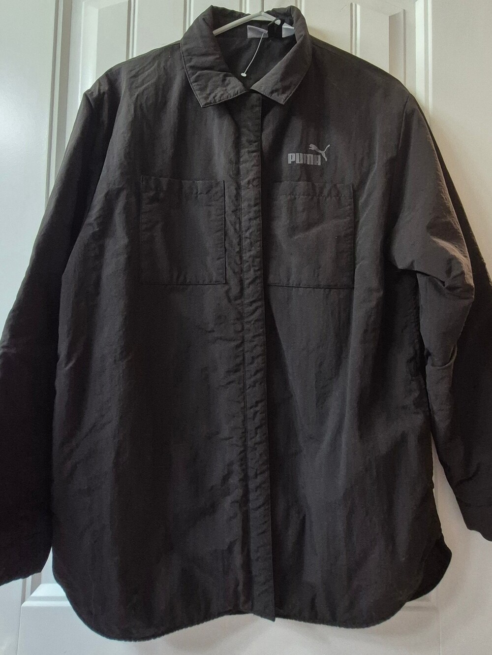 Womens Puma Transeasonal Shirt Jacket / Rain Coat Size Small